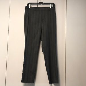 Uniqlo Gray pinstripe slacks